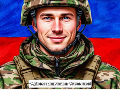 Дорогие наши мужчины! С Днём защитника Отечества!