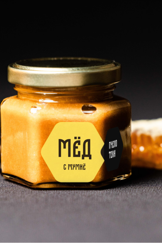 Мед с мумиё, 150 гр.